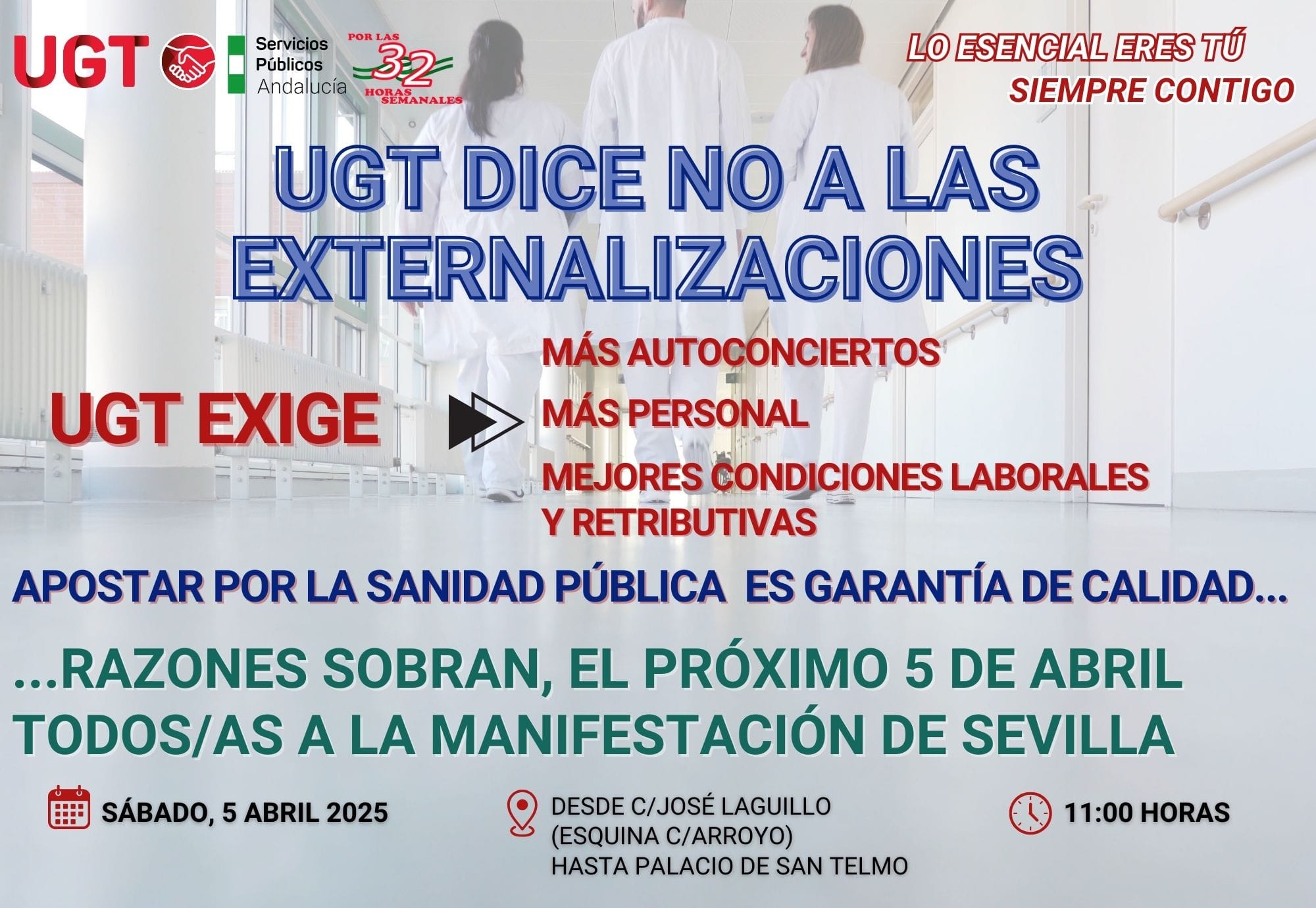2025 03 27 NP CARTEL MANIF 5 EXTERNALIZACIONES
